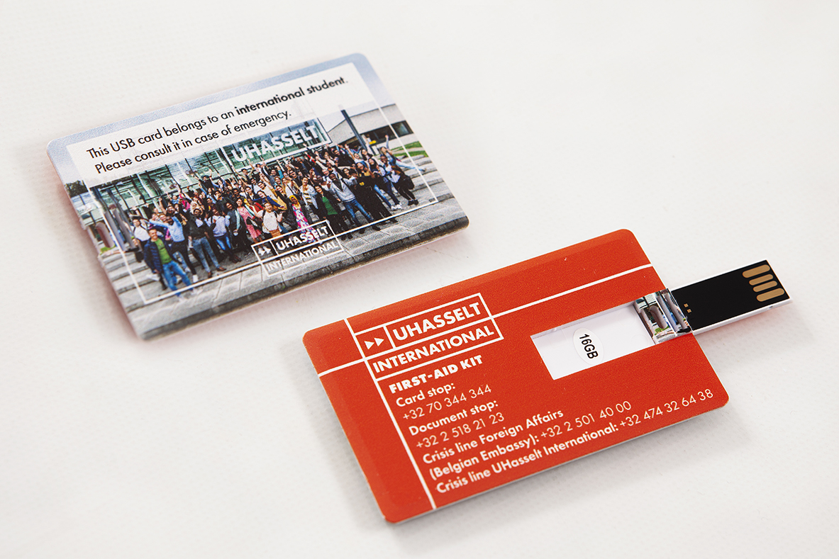 USB-stick card Universiteit Hasselt